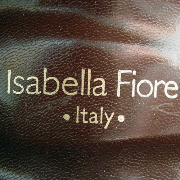 ISABELLA FIORE $345 Studded Kiltie Snake Print Platform Pumps 9 - NWOB - Picture 6 of 7